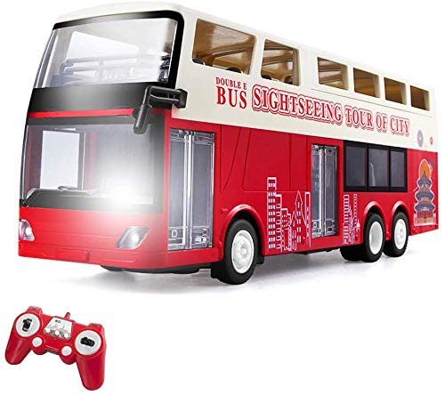 Amazon.co.jp: 1/18スケールリモートコントロール2階建て観光